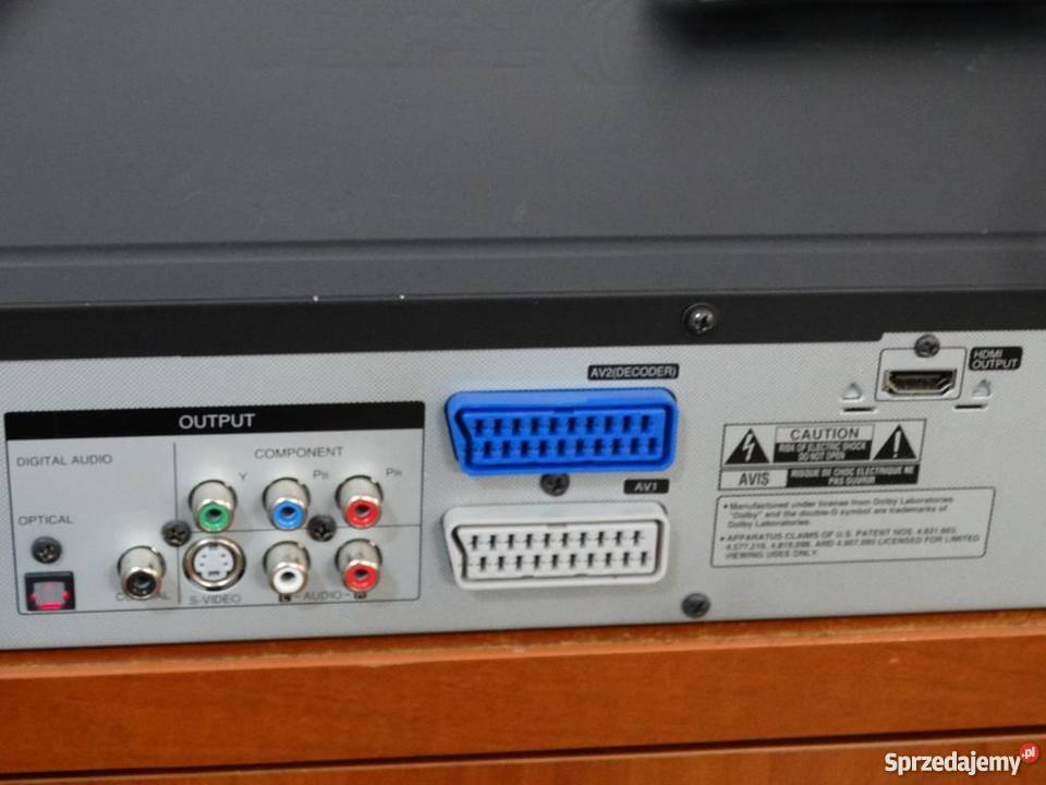 Magnetowid z HDMi USB DVDrec LG RC389Hpilot podkarpackie Jasło sprzedam