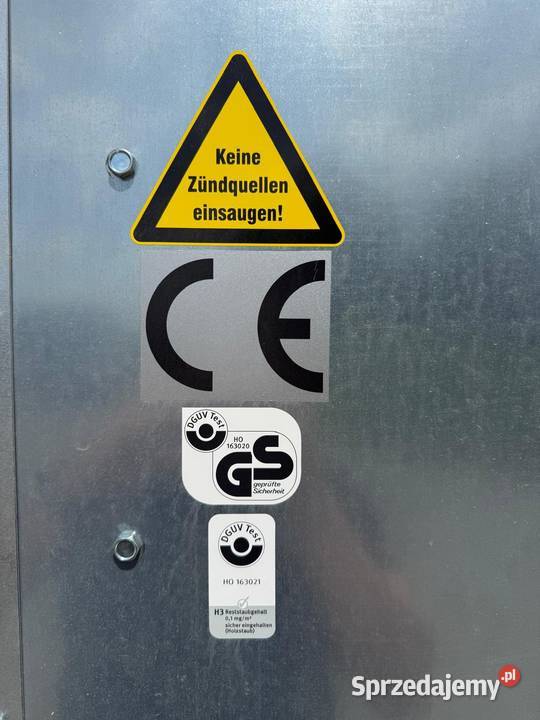 Odciąg pyłuwyciąg trocinfiltr samoczyszczący Zdziechowice