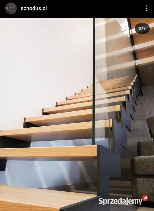 Schody metal Schody szkło Schody nowoczesne małopolskie Tarnów sprzedam