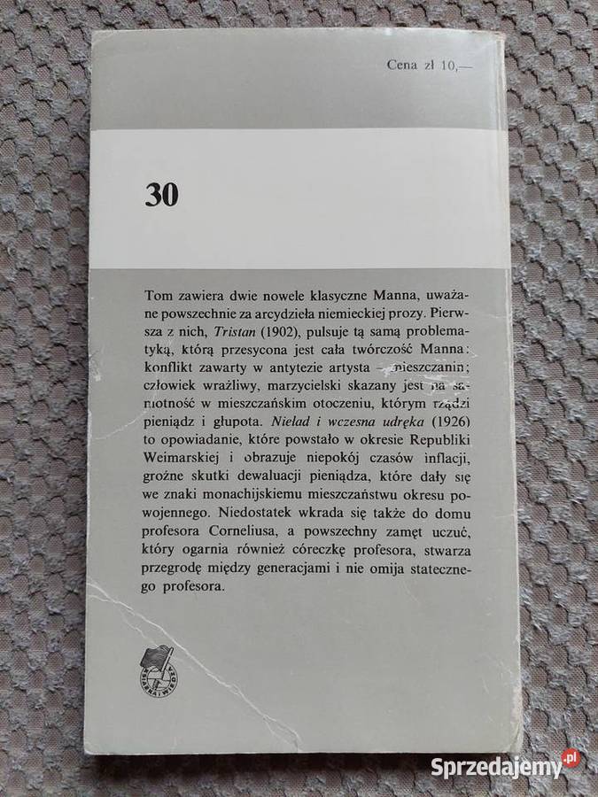 Tomasz Mann Tristan miękka Kraków