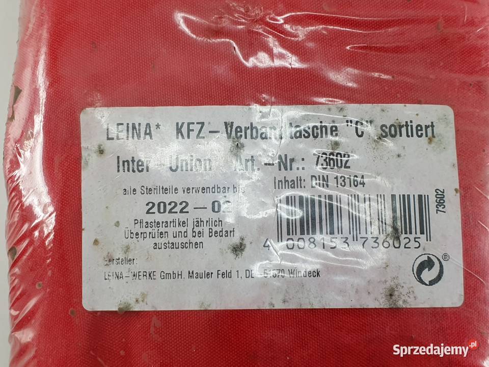 LeinaWerke 11028 kompaktowa apteczka samochodowa Janowice