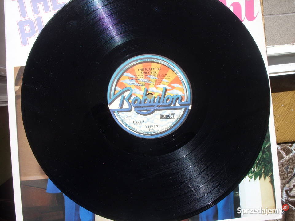 Soul LP THE PLATTERSONJY YOU BABYLON Płyty i kasety Wołów