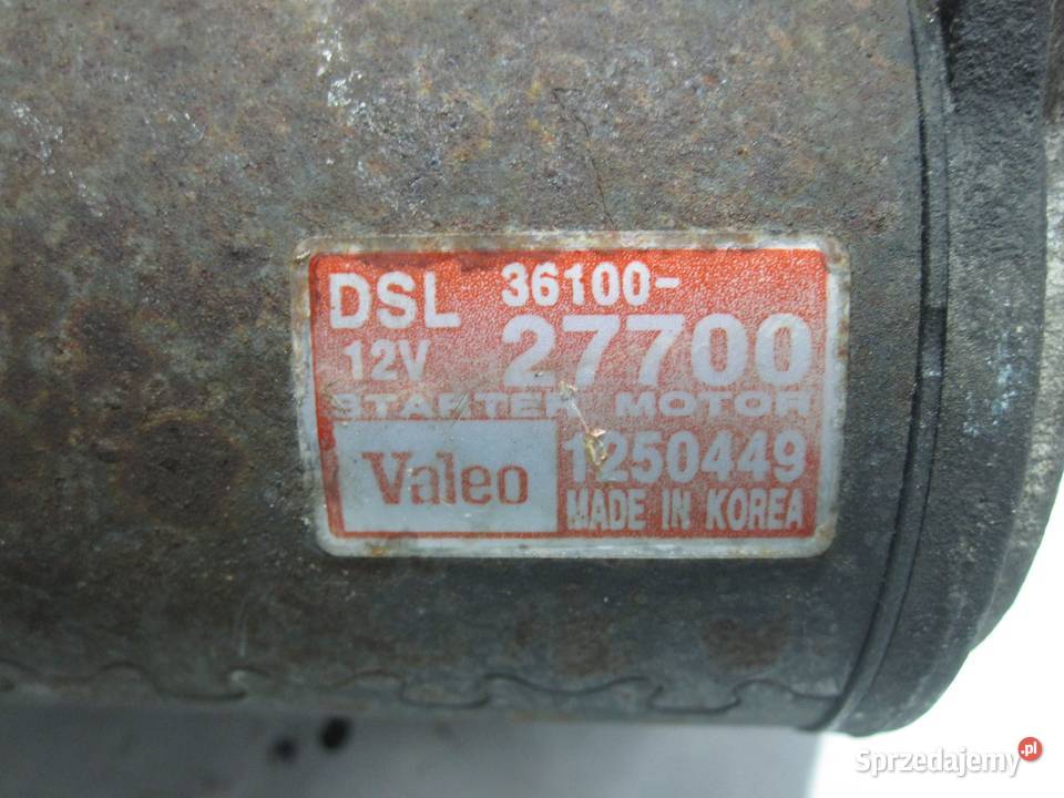 KIA SPORTAGE 20 CRDI D4EA 138 151 rozrusznik Układ elektryczny silnika Kielce