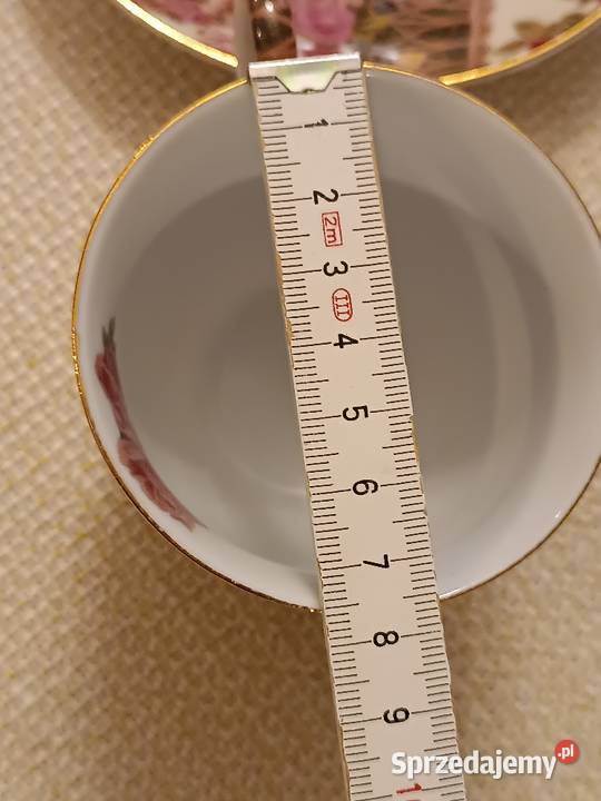 Filiżanka róże Papyrus Porcelana i szkło Gorlice