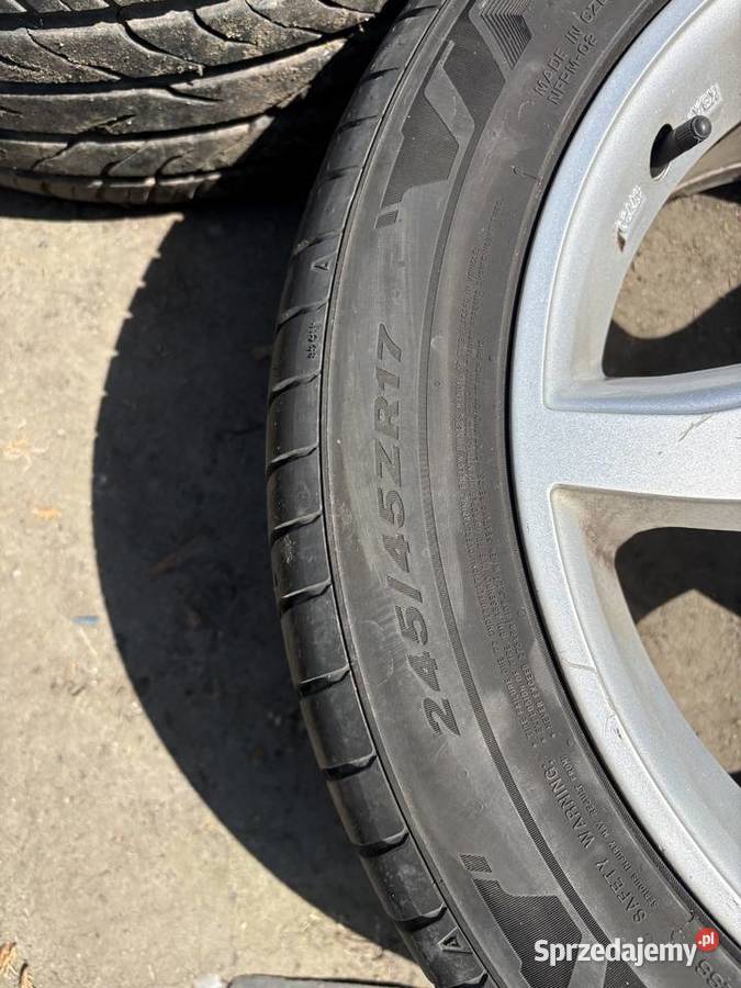 Felgi aluminiowe audi a4 b8 17 et45 75jx17h2 Średnica 17" Jelcz-Laskowice