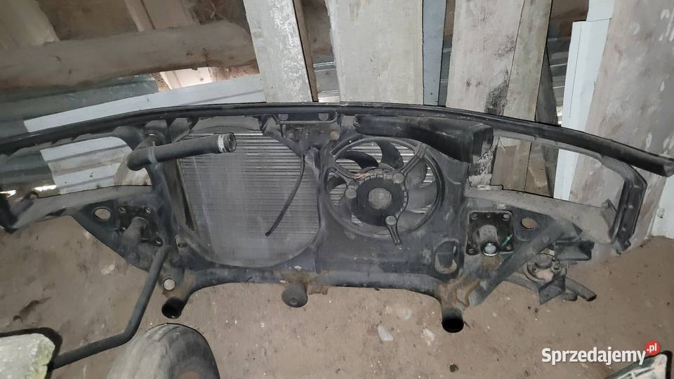 Pas przedni AUDI A4 B5 18T kpl z chłodnicami chłodnice lubelskie Świdnik