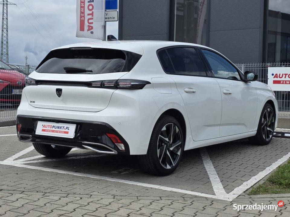 Peugeot 308 2022r IWŁ FV23 Android Auto Automat 1199cm3