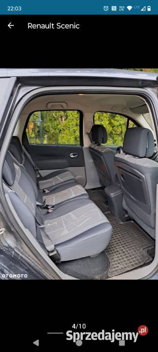Renault Megane Scenic 16 LPG Rok produkcji 2004 Przecław