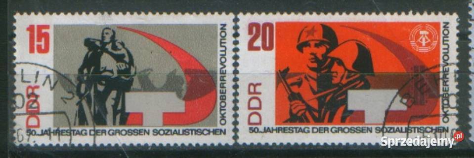 Zn NRD Mi 1311 4 5 kas 1967 Filatelistyka Gliwice