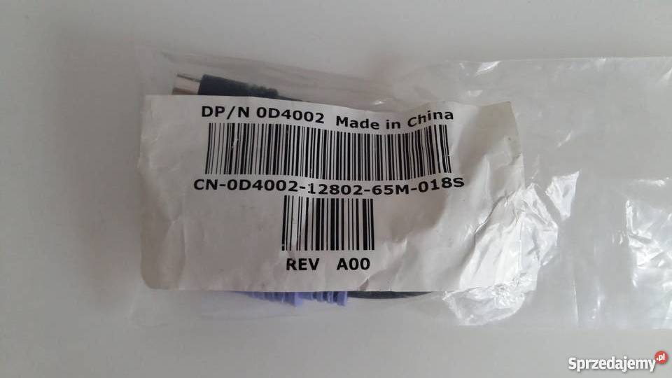 DELL adapter kabel DPN 0D4002 REV A00 nowy Warszawa