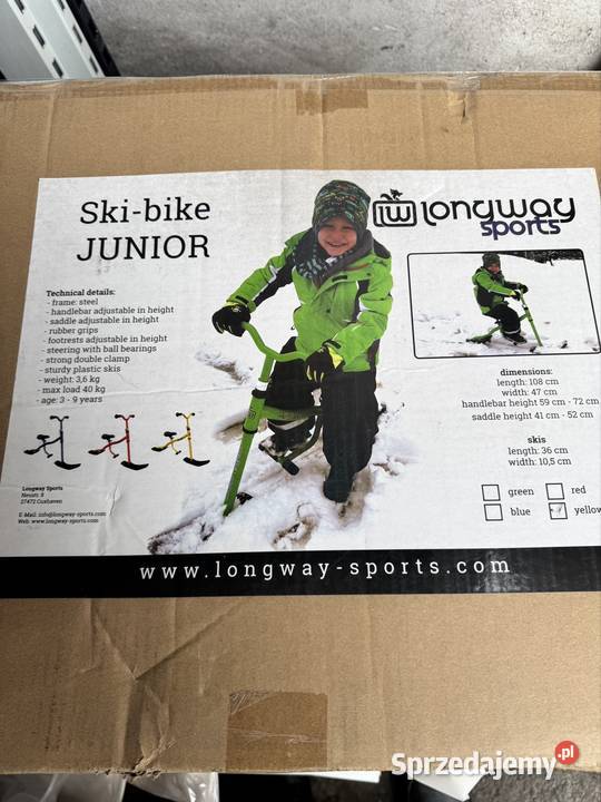 Rowerek śnieżny stalowa Bolesławiec