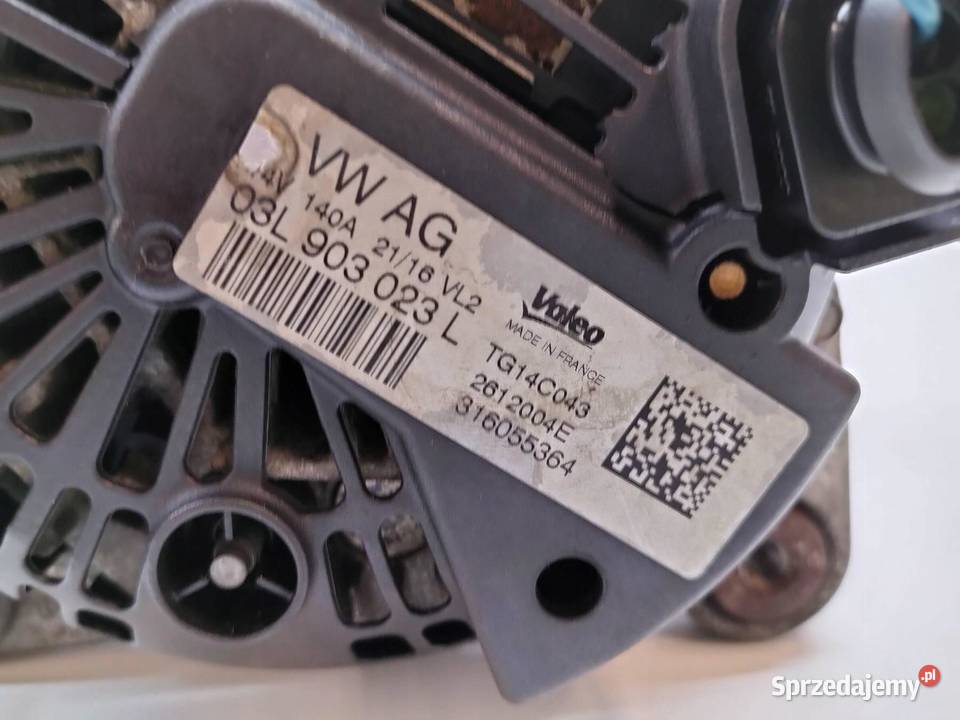 ALTERNATOR 03L903023L 20 TDI VW Volkswagen