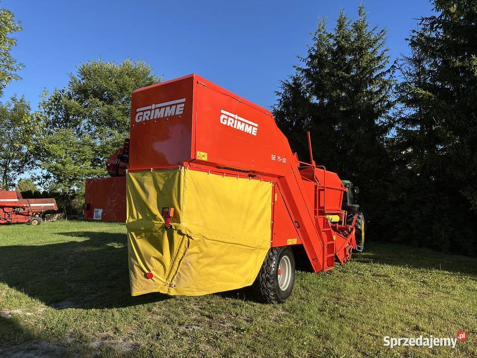 Kombajn GRIMME SE 7530 przystawka do cebuli z nieuszkodzony Miechów