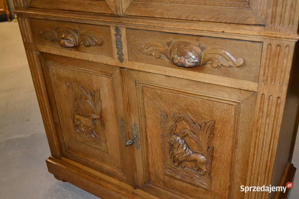 komoda pomocnik 1900 dąb śląskie Będzin