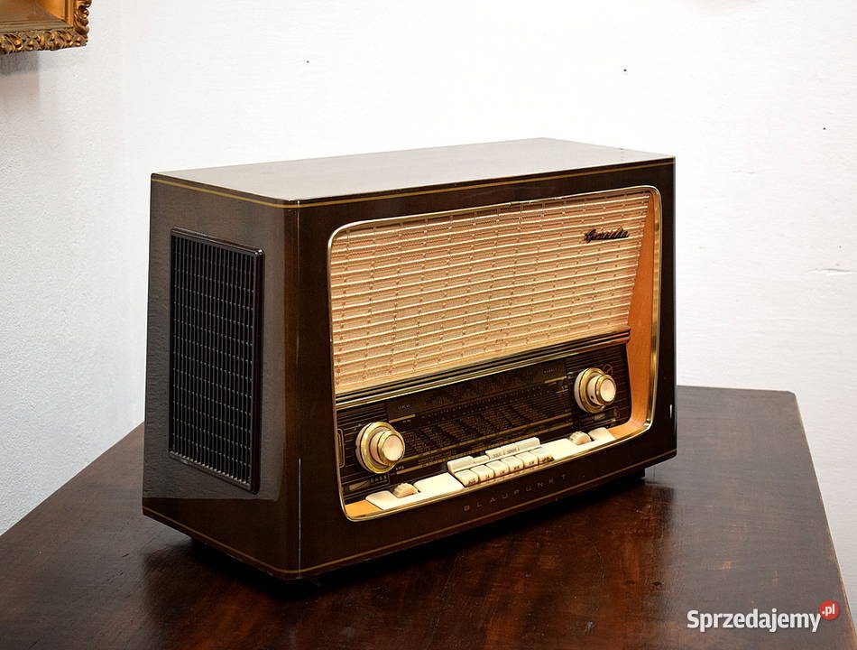 Stare radio lampowe 60 lat sprawne Blaupunkt Meble Świdnica