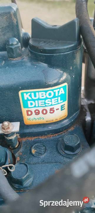 Silnik Kubota D905E mini koparka Kubota yanmar Rok produkcji 2024 Maków Podhalański sprzedam