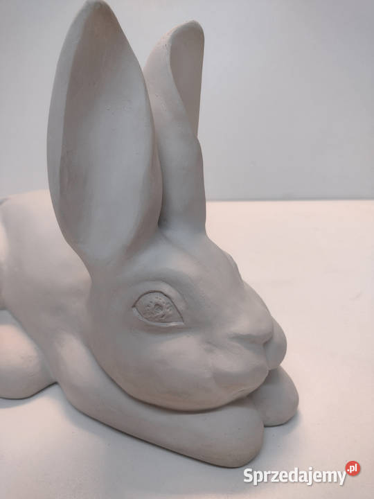 Duży Zając WIELKANOCNY Zajączek Figura Rzeźba Warszawa