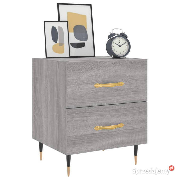 Szafka nocna szary dąb sonoma 40x35x475 WM827272