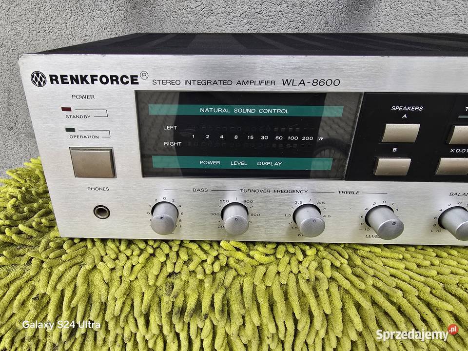 mocny wzmacniacz renkforce wla 8600 mocne stereo Chełm Śląski