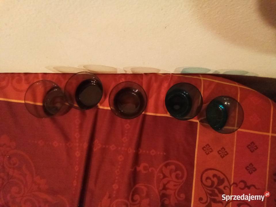 Szklanki lata 60te PRL Zastawa stołowa