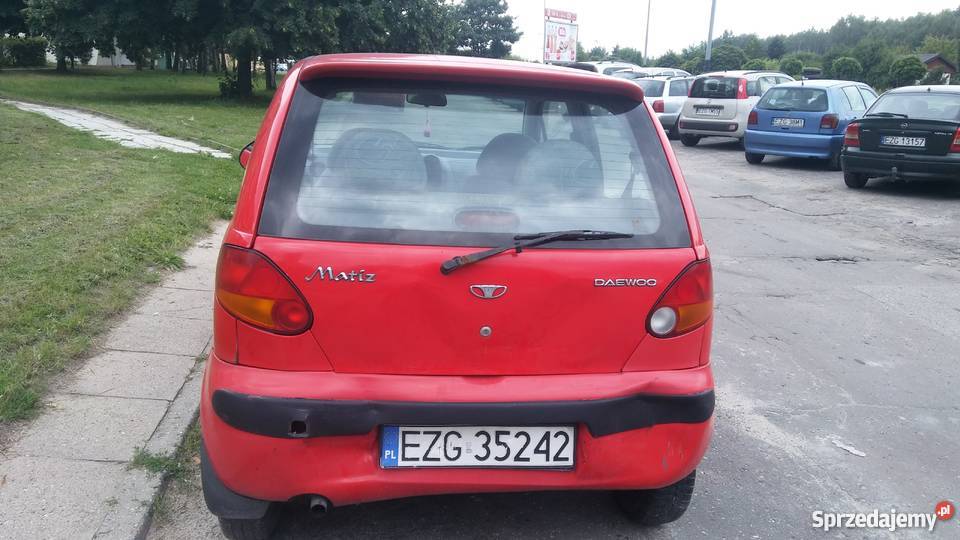 Daewoo matiz w całości na części naprawy 138000km łódzkie