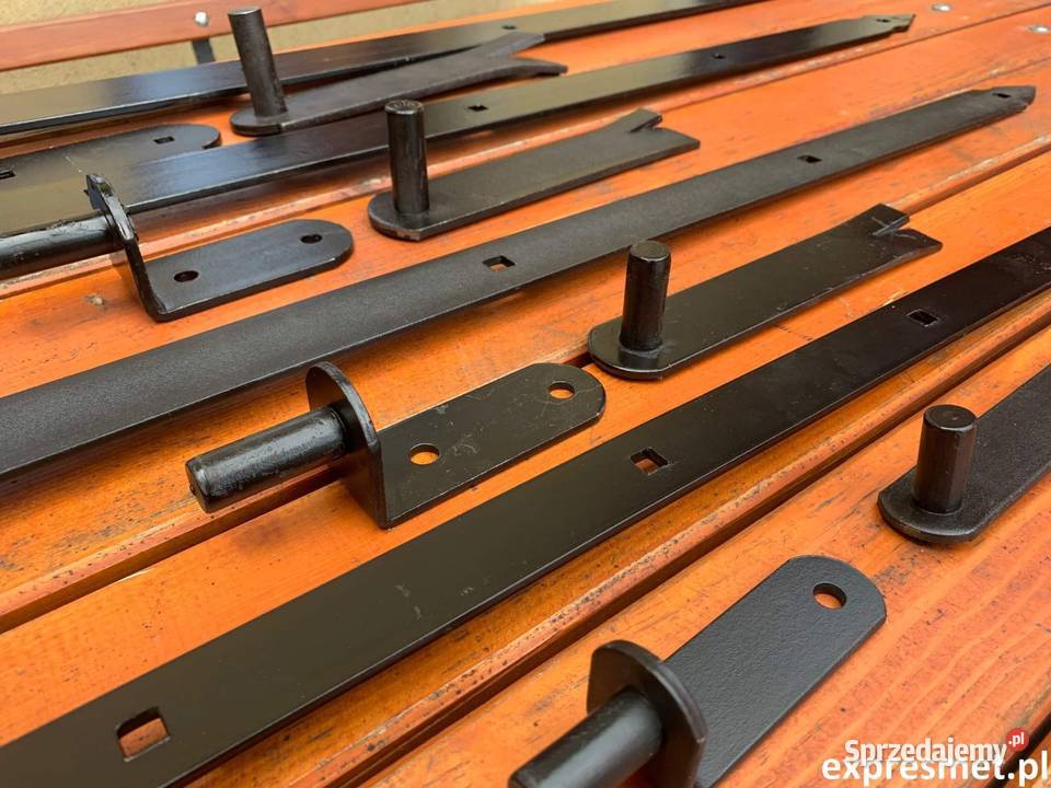 Narożniki kute zawiasy kątowe 60 50 40 klamka Warszawa