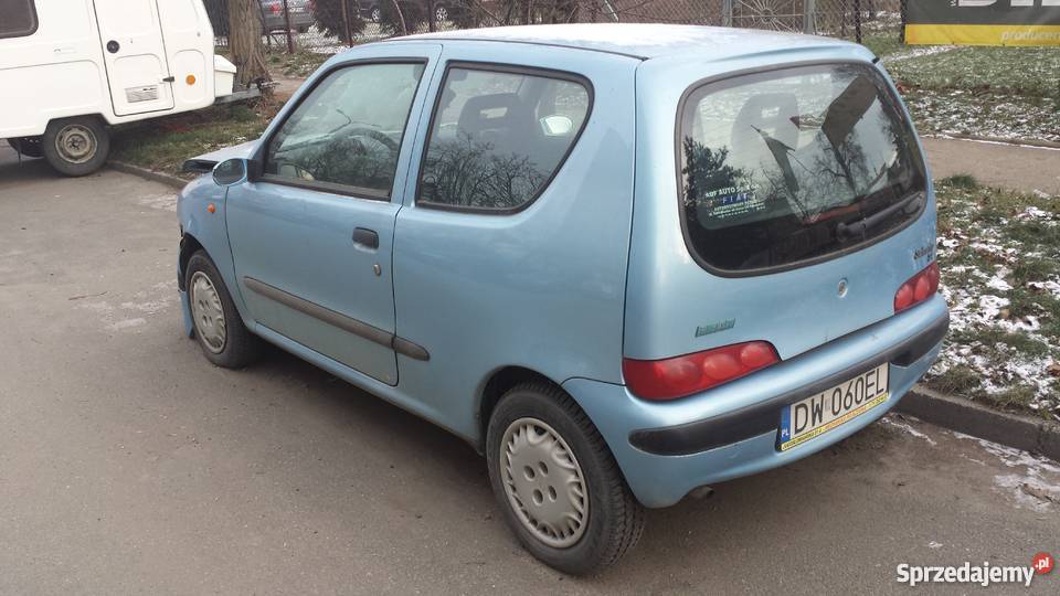 Fiat SEICENTO SX 09 1998 elektryka uszkodzony Wrocław