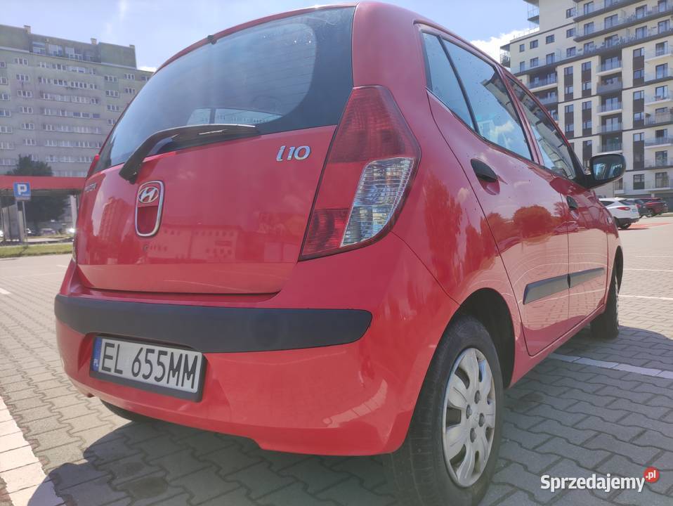 Hyundai i10 88 przebiegu salon Polska okazja Łódź