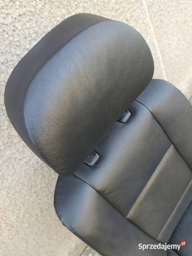 Fotele przód BMW E46 skóra grzane sedan touring Przytulanka sprzedam