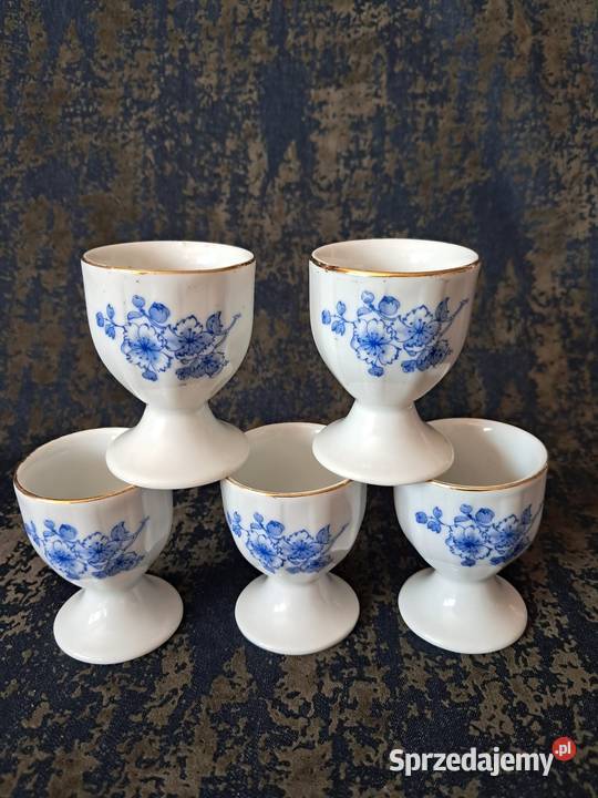 Kieliszki do jajek China Blau Skwierzyna sprzedam