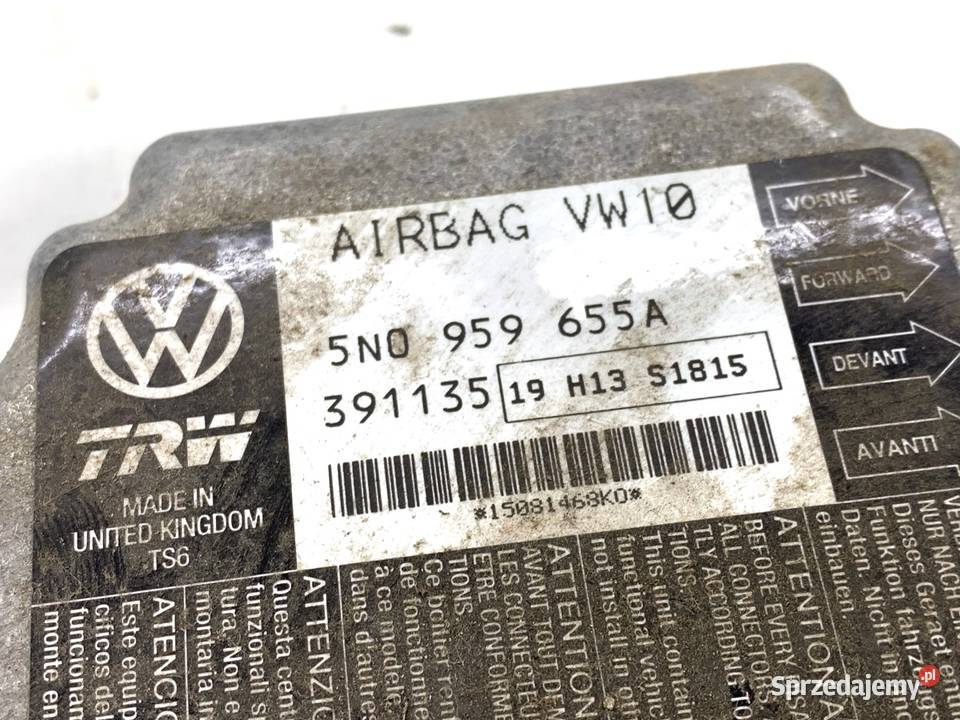 SENSOR AIRBAG VW TIGUAN 5N0959655A 0718 CZUJNIK