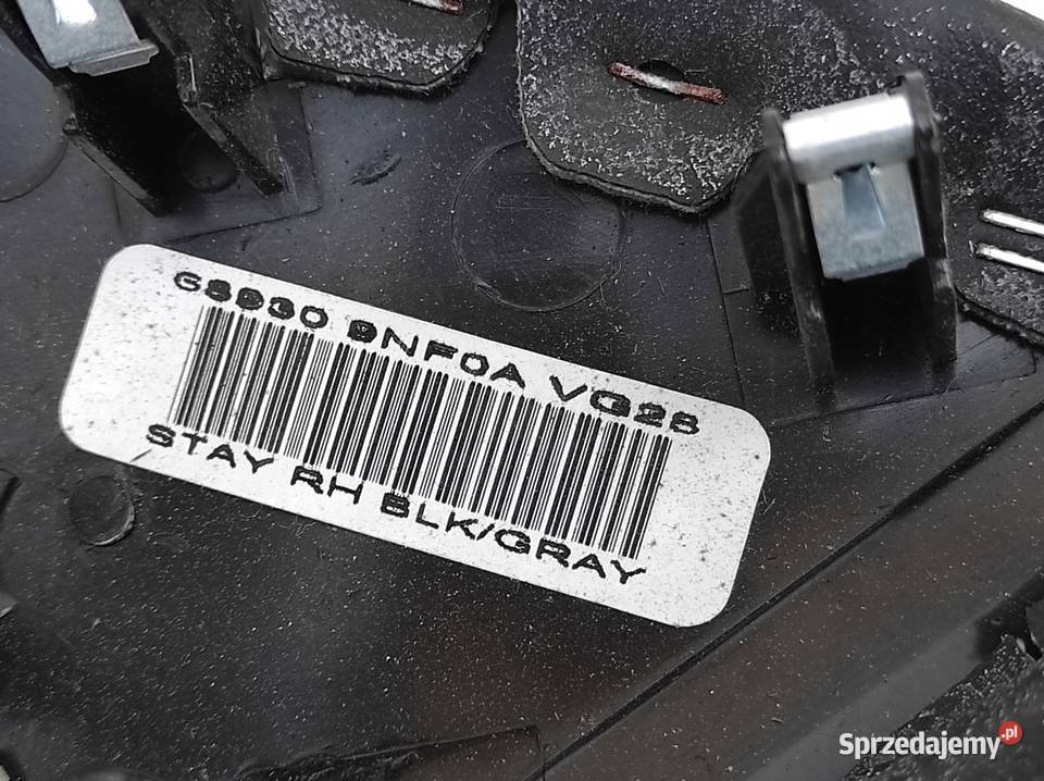 TAPICERKA OSŁONA KONSOLI PRAWA INFINITI QX60 JX Nowy Tomyśl sprzedam