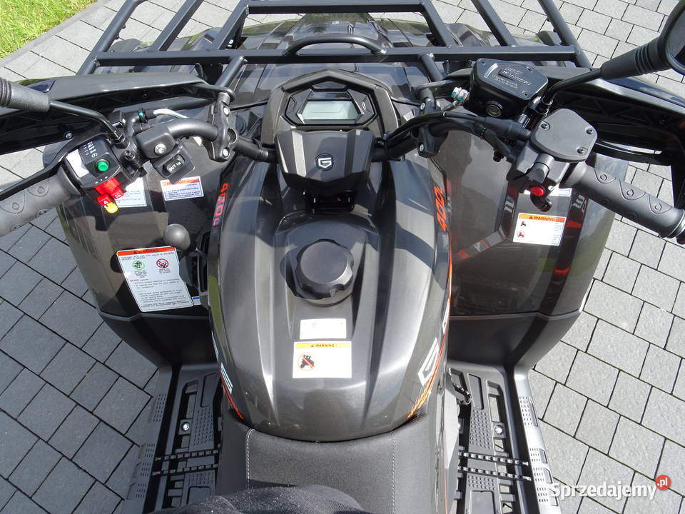 QUAD GOES 400L PLUS PŁUG W GRATISIE 4X4 CZARNY 1km Kraków sprzedam