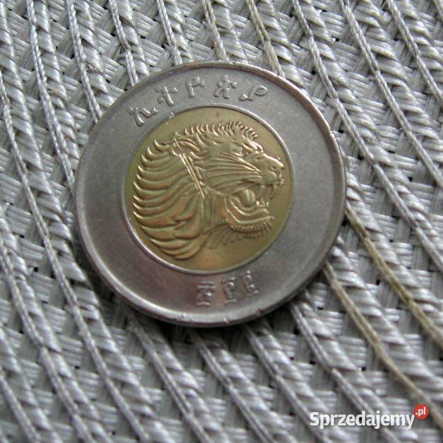 Etiopia 1 Birr 2010r Kalisz