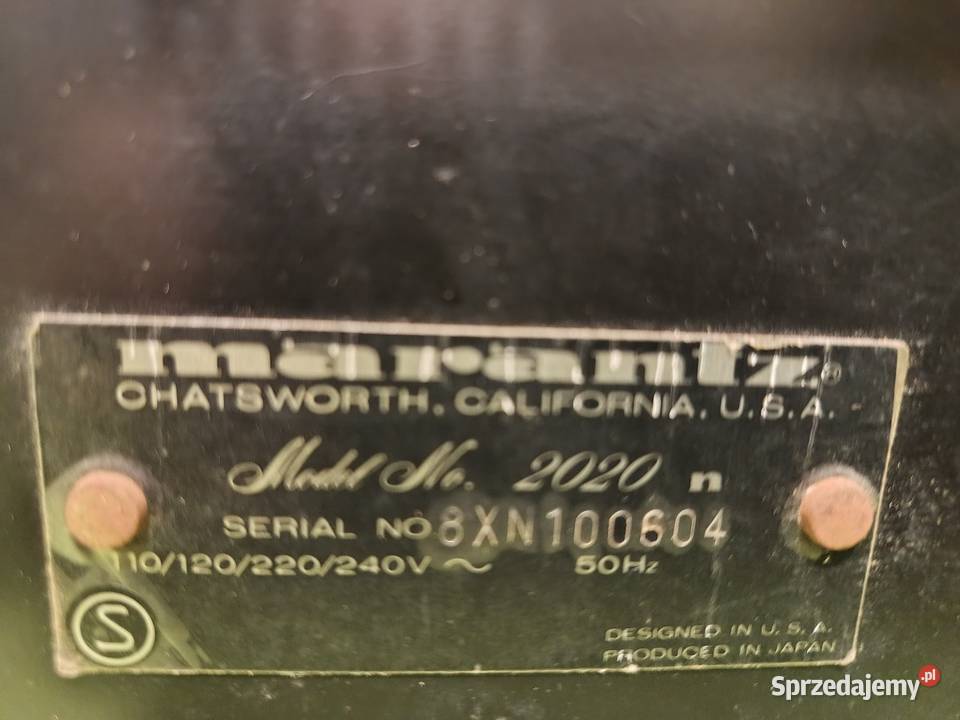 Tuner MARANTZ 2020 Tunery pomorskie Gdynia