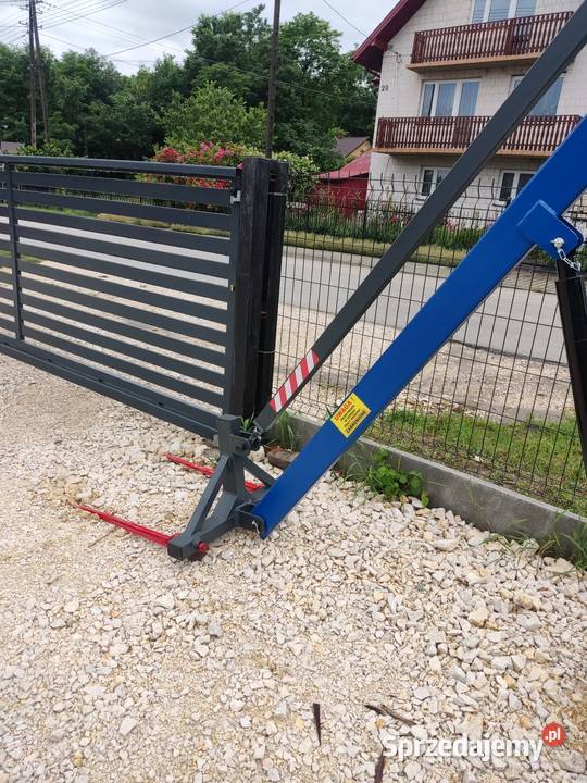 Ładowacz hydrauliczny bel balotów siano słoma Pułtusk