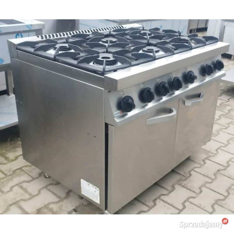 Kuchnia Gazowa 6 Pal Piekarnik Elekt FAGOR 42kW Ostrów Wielkopolski