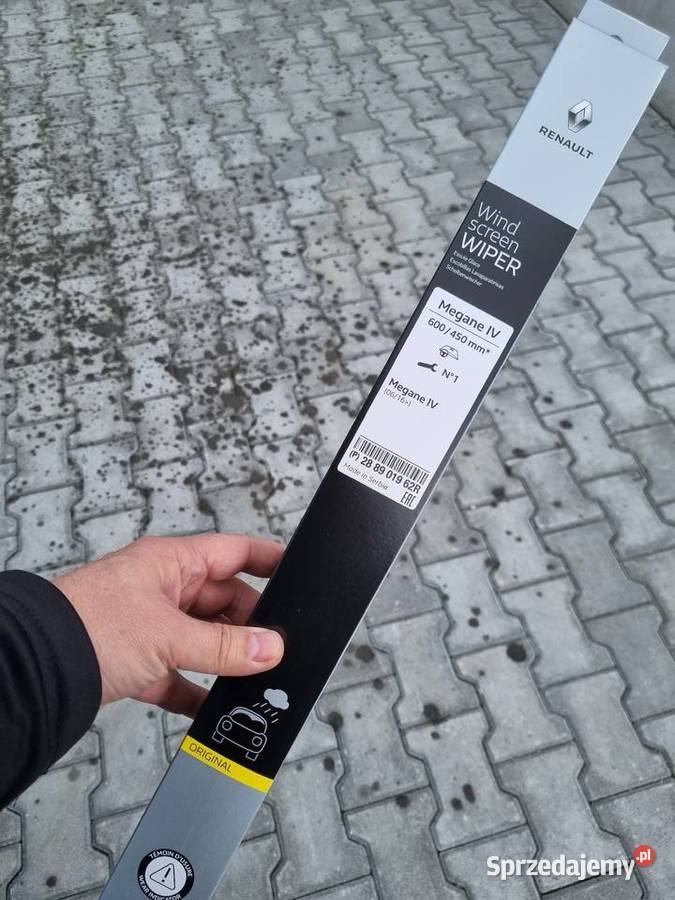 Kpl oryginalnych wycieraczek szyby przód Renault śląskie Chorzów