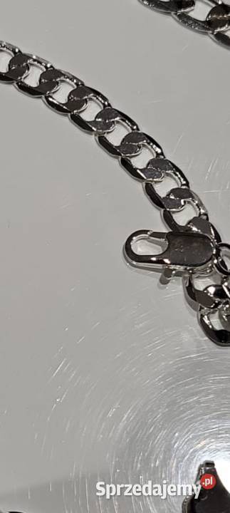 Łańcuszek srebrny nowy