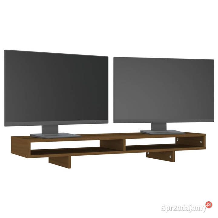 Podstawka na monitor miodowy brąz 100x27x14 lita Warszawa sprzedam