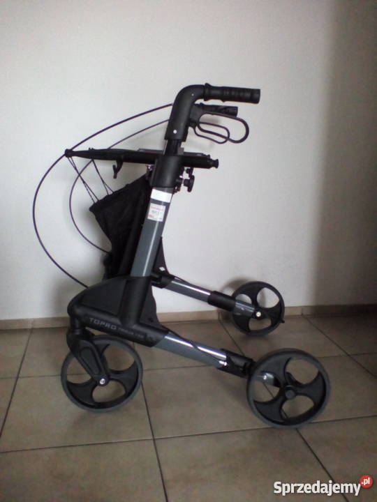 Balkonik chodzik rollator lekki aluminiowy Topro Sprzęt rehabilitacyjny i ortopedyczny Częstochowa