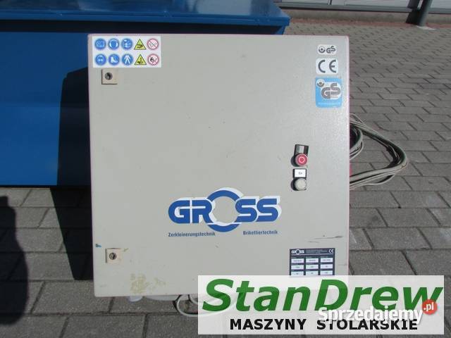 Rębak GROSS GAZ 63 WEIMA do zrębki pod pellet Produkcja Mojusz