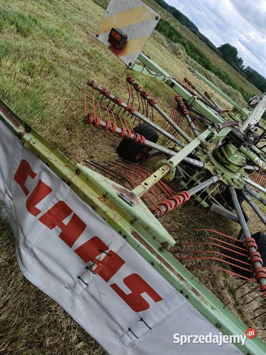 Zagrabiarka Claas Liner 650 Twin Zgrabiarki i przetrząsacze podlaskie Wyszki