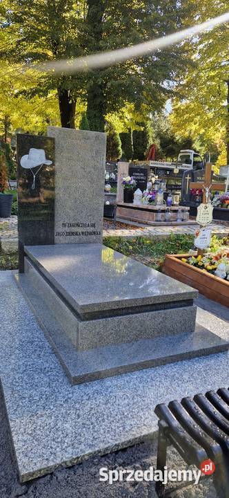 Nagrobek pojedynczy bohus greyimpala 2273 WALIM Świdnica