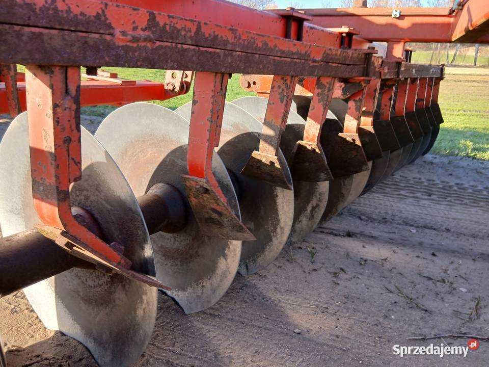 Brona talerzowa Knoche 3m Układ V Ciężka Agregaty