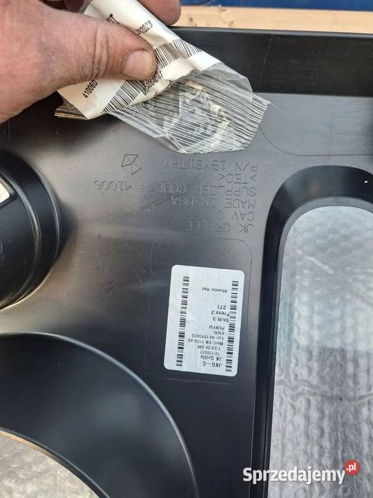 Grill Atrapa chłodnicy Jeep Wrangler JK dolnośląskie