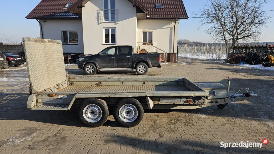 Przyczepa laweta Brenderup 35t wciągarka nowe Sochaczew