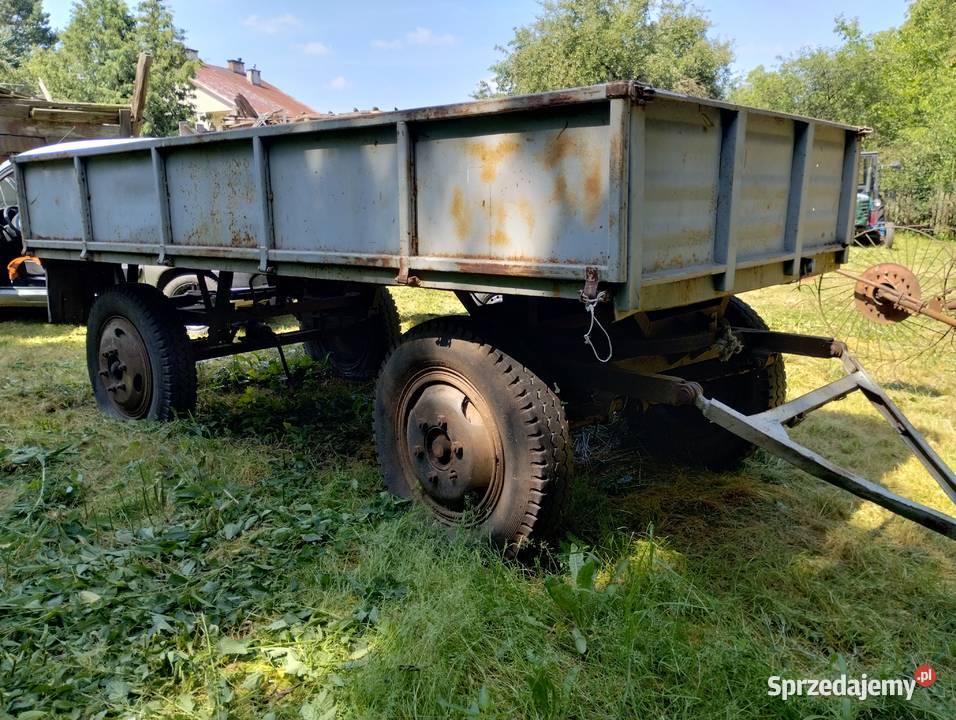 Przyczepa rolnicza 35 t sztywna zdrowa oryginał podkarpackie Jarosław