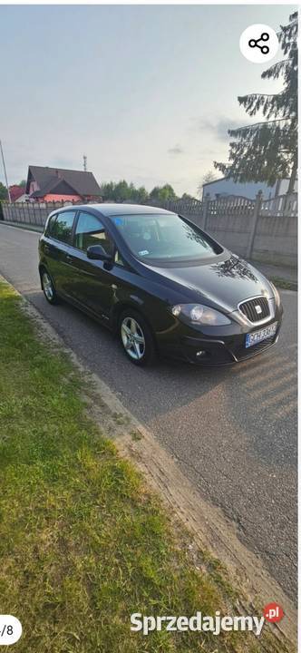 Seat altea 2011 Zadbany czarna perła Seat Chojnice