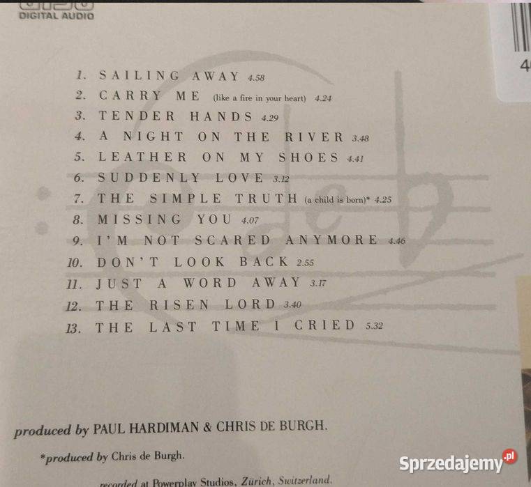 Chris De Burgh dwa CD Gdynia